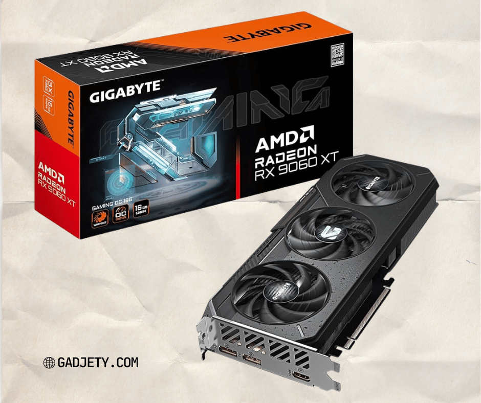 AMD RX 9060 XT GPU with triple-fan cooler to prevent overheating - Gadjety