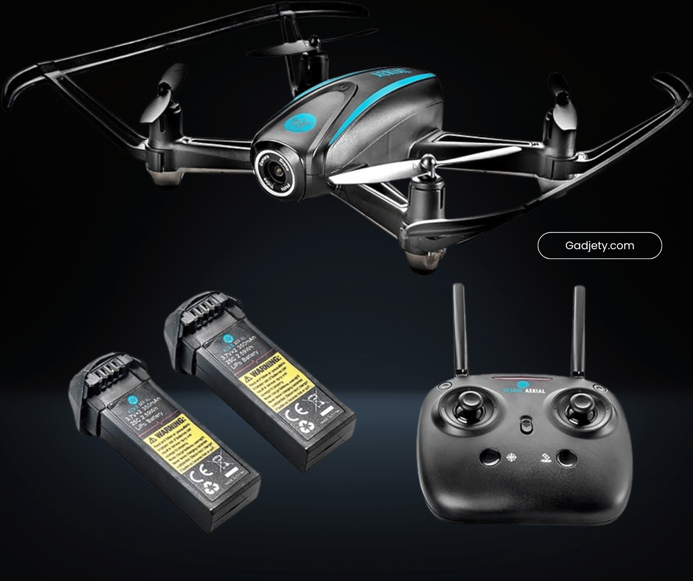 Altair AA108 drone over landscape.