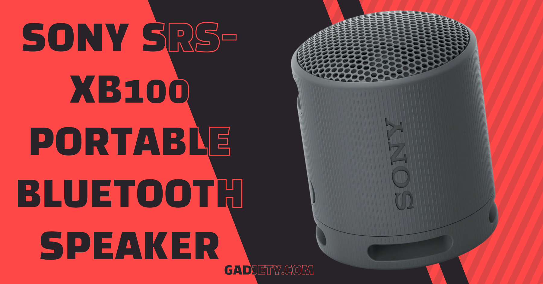 Sony SRS-XB100 Portable Bluetooth Speaker