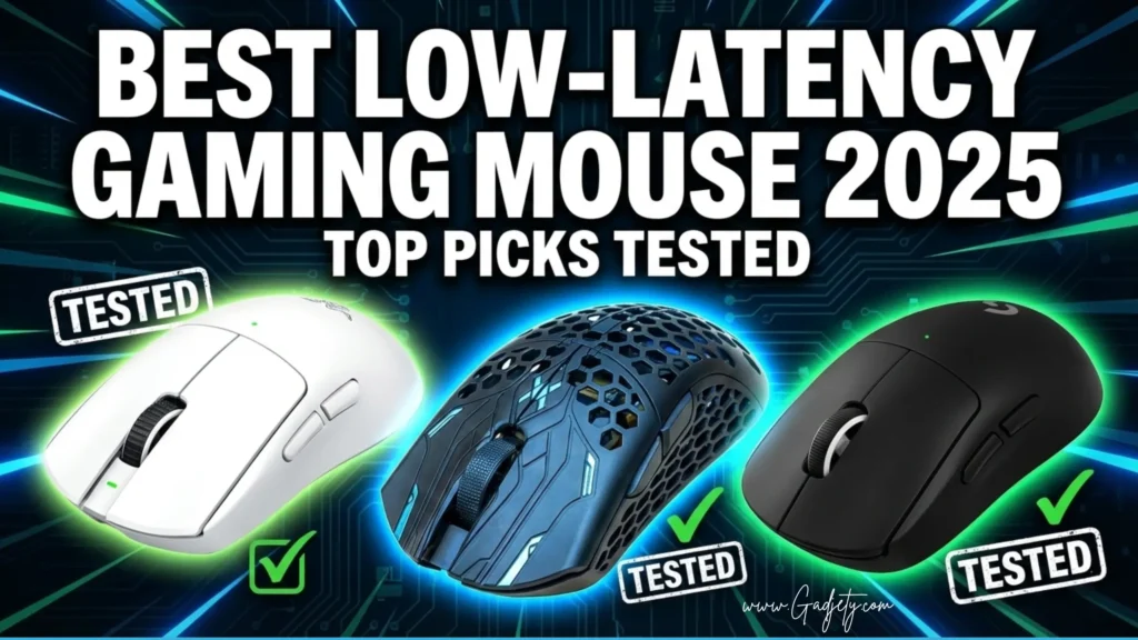 Best Low-Latency Gaming Mouse 2025: Top Picks Tested | Gadjety.com