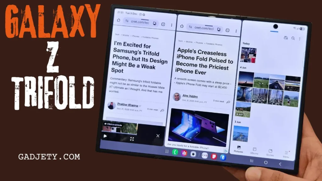 Galaxy Z TriFold: Mind-Blowing Secrets Revealed - Gadjety.com