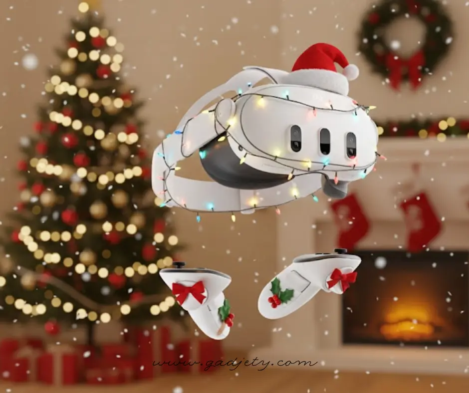 Meta Quest 3S VR headset, exciting trending tech gift for Christmas - Gadjety.com