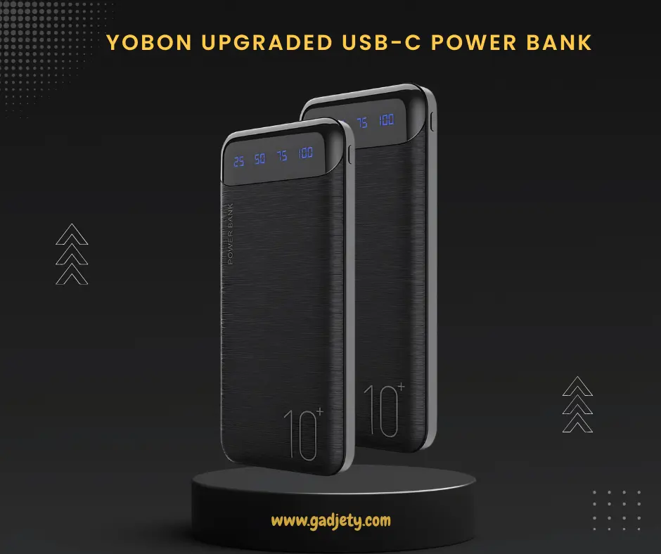 YOBON Upgraded USB-C Power Bank - Gadjety