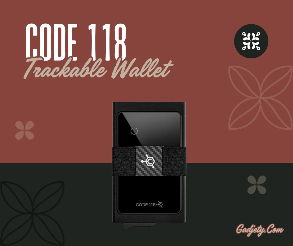 Code 118 Trackable Wallet by Gadjety